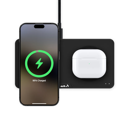 Matte Black Wireless Charging Station