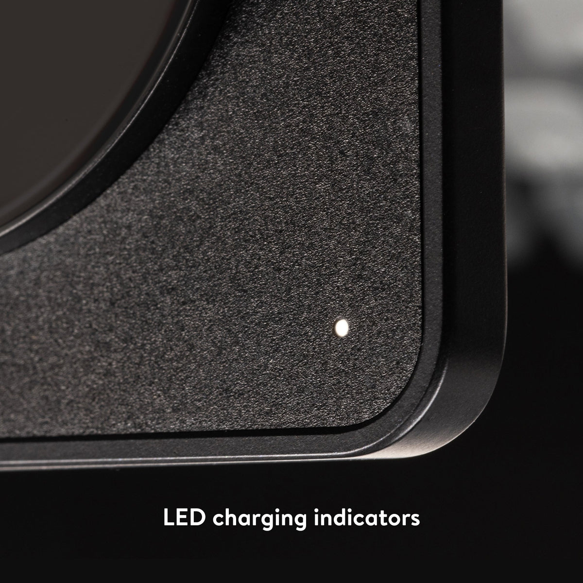 Matte Black Wireless Charging Pad