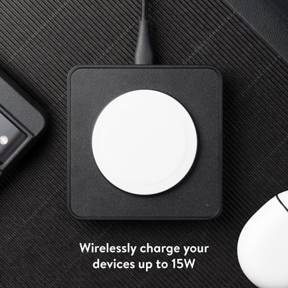 Revolutionary super-fast charging pad: Transform the way you power up. Effortlessly charge your devices at blazing speeds with this cutting-edge charging pad.